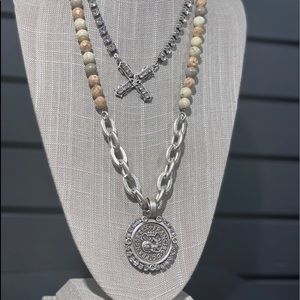 French Kande Sunrise Drago Necklace